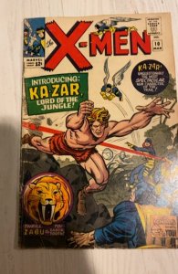 The X-Men #10 (1965)1st Kazar app in xmen