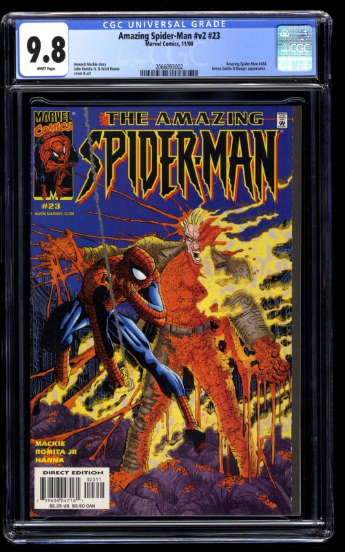 Amazing Spider-Man (1999) #23 CGC NM/M 9.8 White Pages