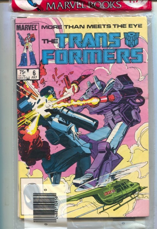 Transformers-Marvel Comics Pre-Pak #4  1985 - Marvel  -NM - Comic Book