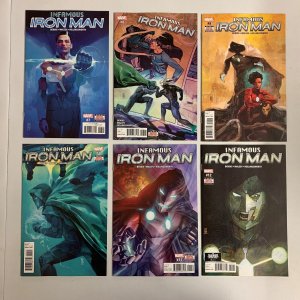 Infamous Iron Man #1-12 Set (Marvel 2016)  Brian Michael Bendis (8.5+)  