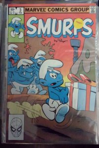 SMURFS  # 3 1982  MARVEL DISNEY