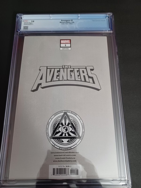 Avengers #1 Szordy Virgin Variant - Scarlet Witch - 2023 - CGC 9.8