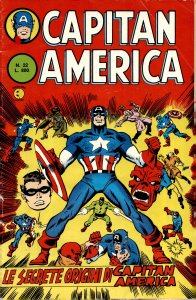 Capitan America (Italian 1973-1978 Editoriale Corno) Captain America #22