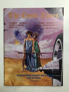 The Comic Times No.2 September Magazine Very Fine Vf 8.0 Pacific Comics
