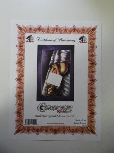 Cavewoman: Karnival Budd Root Cover E LDT 600 W/COA VF Condition