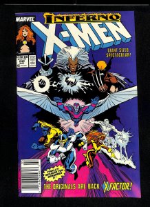 Uncanny X-Men #242 Newsstand Variant