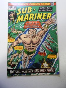 Sub-Mariner #63 (1973) FN Condition