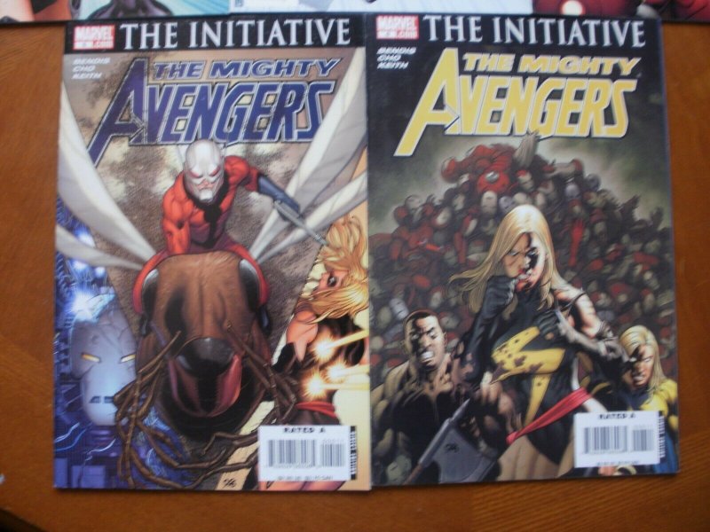 5 Near-Mint Marvel Comic: AVENGERS THE INITIATIVE #1 2 4 5 6 (2007) Bendis Cho