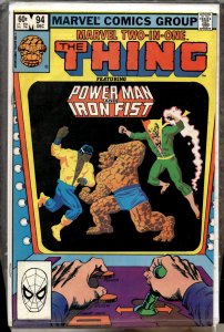 Marvel Two-in-One #94 (1982) Power Man