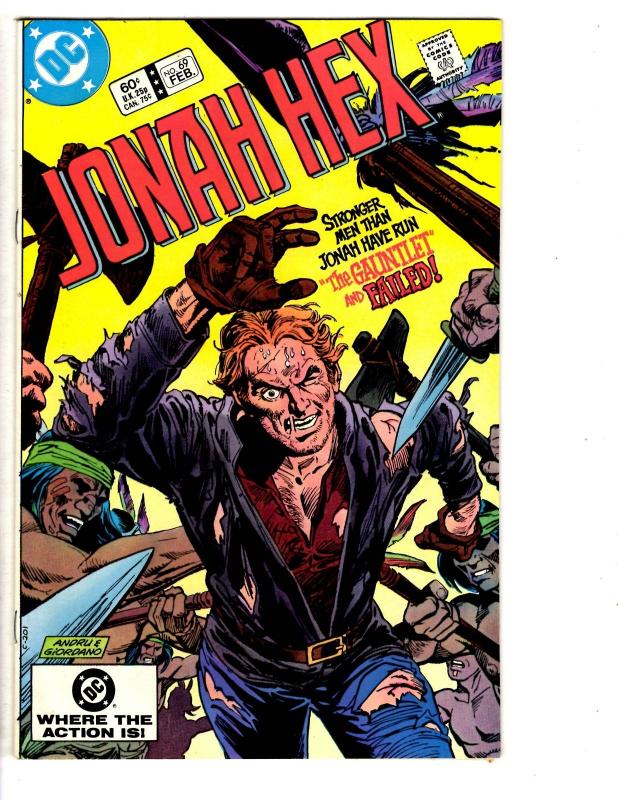 4 Jonah Hex DC Comic Books # 69 71 72 73 Western Cowboy Supernatural WT11