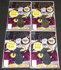 Marvel Copper SILVER SURFER #50 - 4pc Mid-High Grade Comic Lot VF-NM 2nd Print