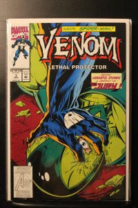 Venom: Lethal Protector #3 Newsstand Edition (1993)