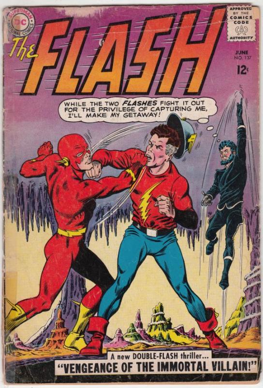 Flash, The #137 (Jun-63) GD- Affordable-Grade Flash