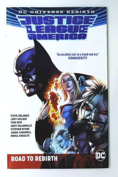 Justice League of America: Rebirth  Trade Paperback #1, NM + (Stock photo)
