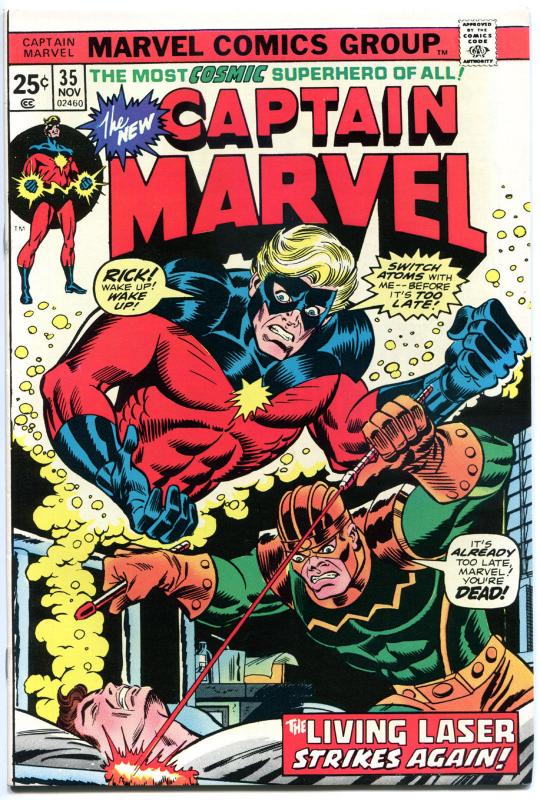 CAPTAIN MARVEL #35 36 37 38, FN to VF, Jim Starlin, Milgrom, 1968,more in store