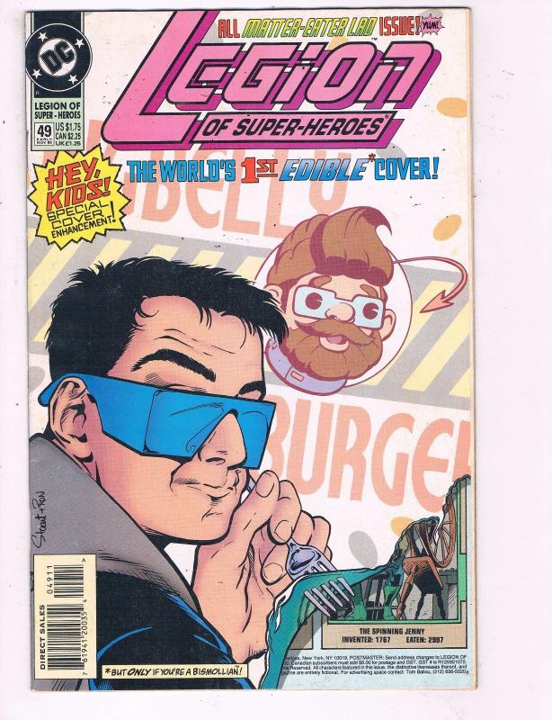Legion Of Superheroes #49 VF DC Comic Book 1989 DE9