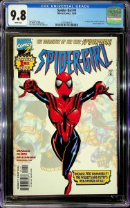 Spider-Girl #1 (1998) - CGC 9.8 - Cert #4241836014