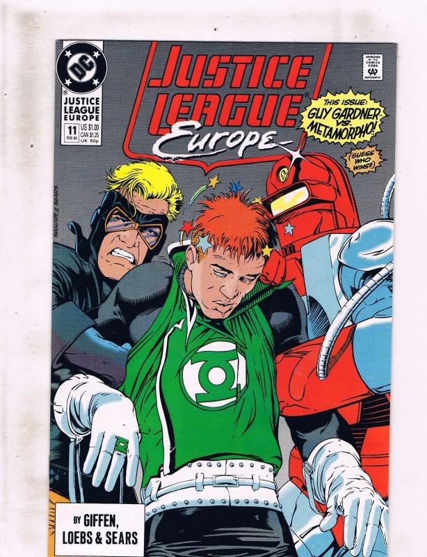 Lot Of 5 Justice League DC Comic Books # 1 (2) 11 12 22 Europe Quarterly HJ5