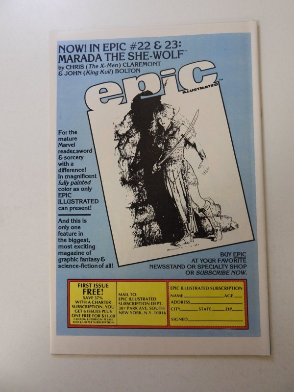 Marvel Age #13 (1984) VF condition