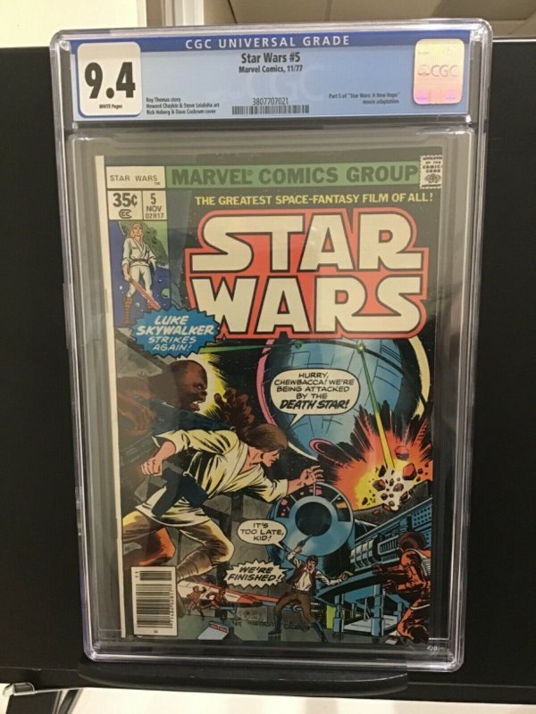 Star Wars #5 CGC 9.4 