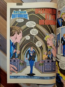 Batman & Outsiders Annual #2 (1985 DC) ft Sapphire By Mike Barr, Jim Aparo Cover