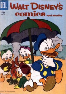 Walt Disney's Comics and Stories #201 GD ; Dell | low grade comic June 1957 Dona