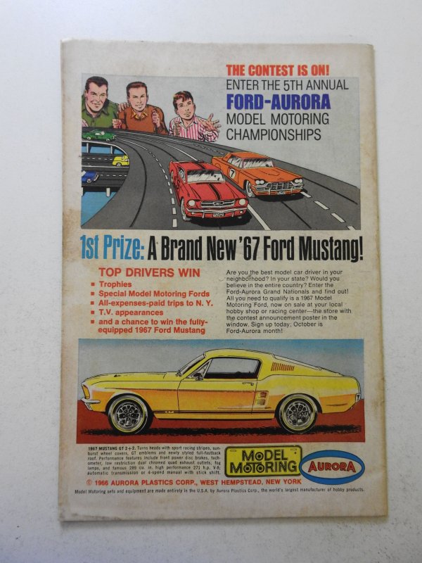 Star Spangled War Stories #130 (1967) VG+ Condition tape pull fc