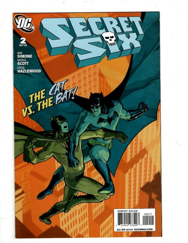 12 Secret Six DC Comics # 1 2 3 4 5 6 7 8 9 10 11 12 Mockingbird Batman J432