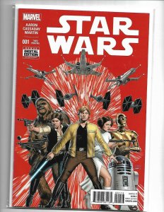 Star Wars #1 (Volume 2 Jan 2015) 3rd Print Red Cover NM  nw99