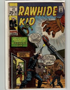 The Rawhide Kid #92 (1971) Rawhide Kid