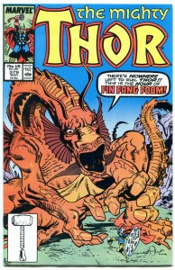 THOR #379 comic book-HIGH GRADE COPY-MARVEL-Fin Fang Foom NM