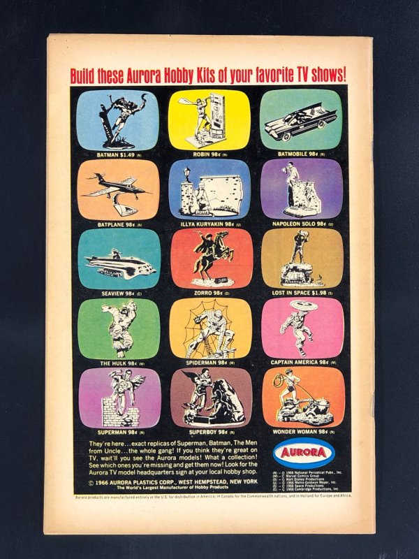 Thor #138 (1967) 1st Appearance of Orikal