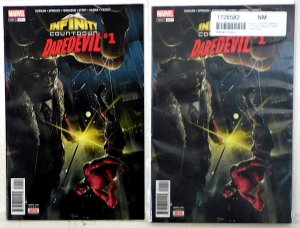 Infinity Countdown: Daredevil Lot of 2 #1 x2 2018 Marvel 9.4 1st Print Comics