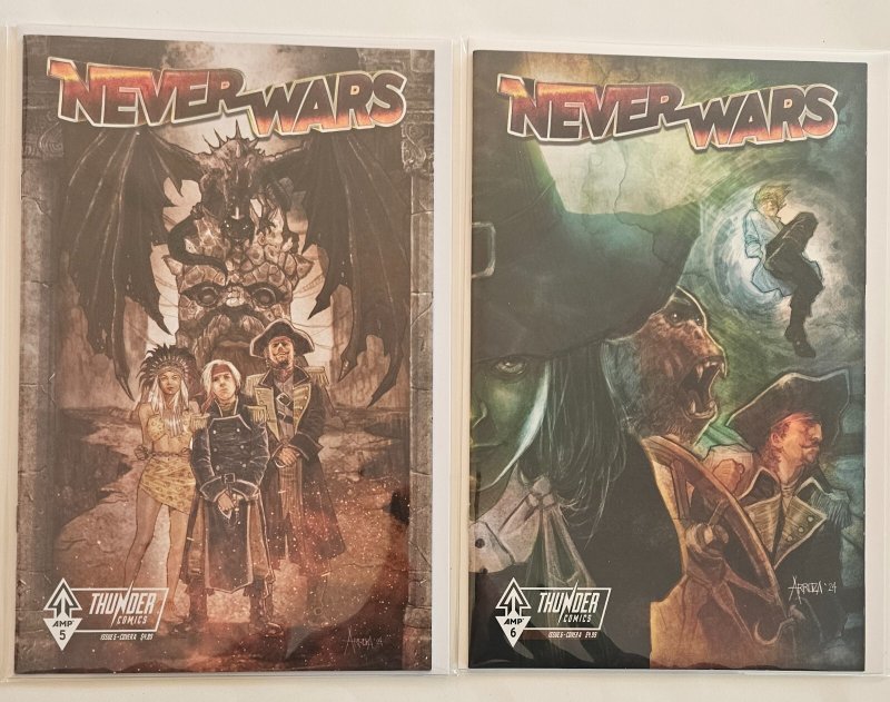 NeverWars #1-6 Full Set Thunder Comics