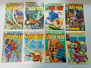 Iron Man lot #152 to #198 45 different books average 7.0 range 6.0 to 8.0 (1981)