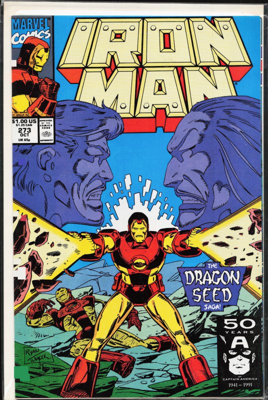Iron Man #273 (1991) Iron Man