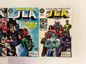 3 JLA DC Comic Books # 10 16 18 Joker Superman Wonder Woman Robin 42 JS44