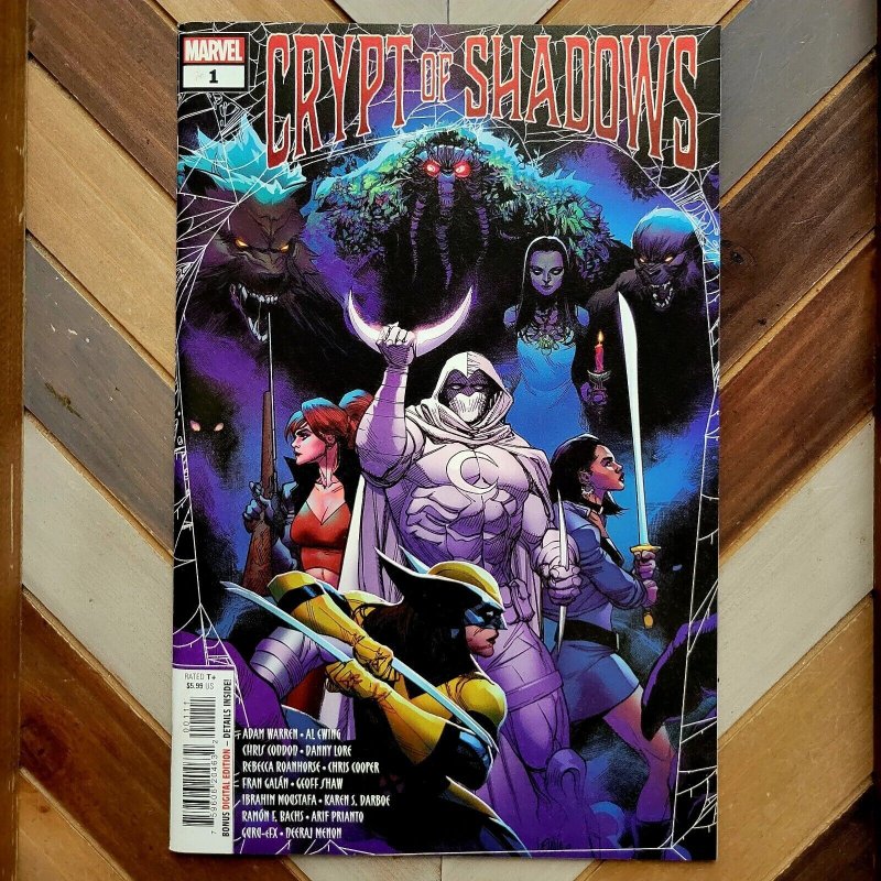 CRYPT OF SHADOWS #1 NM (Marvel 2023) NEW Series 1st Cover & 2nd App BLOODLINE