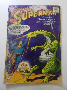 Superman #114 (1957) PR Condition see desc