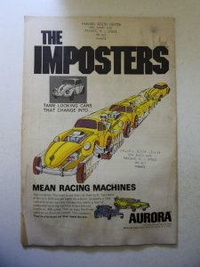 Superboy #196 (1973) VG- Condition moisture stains, sticker on fc