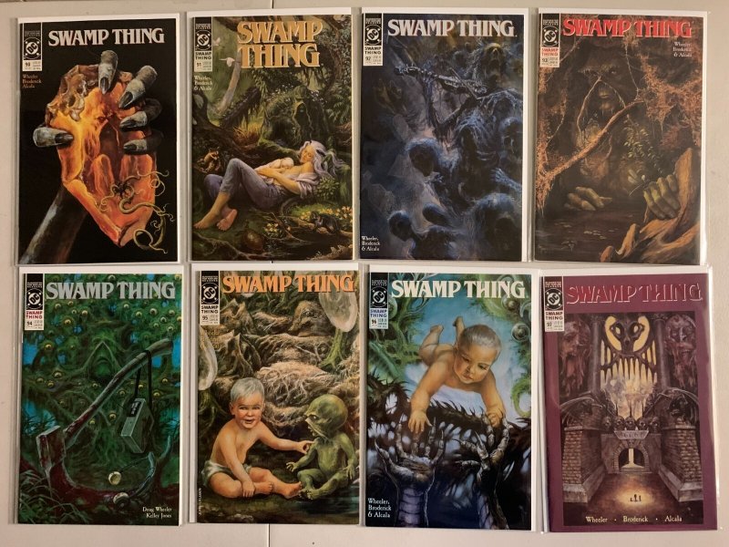Swamp Thing comics lot #66-110 + 3 annual 48 diff avg 8.0 (1987-91)