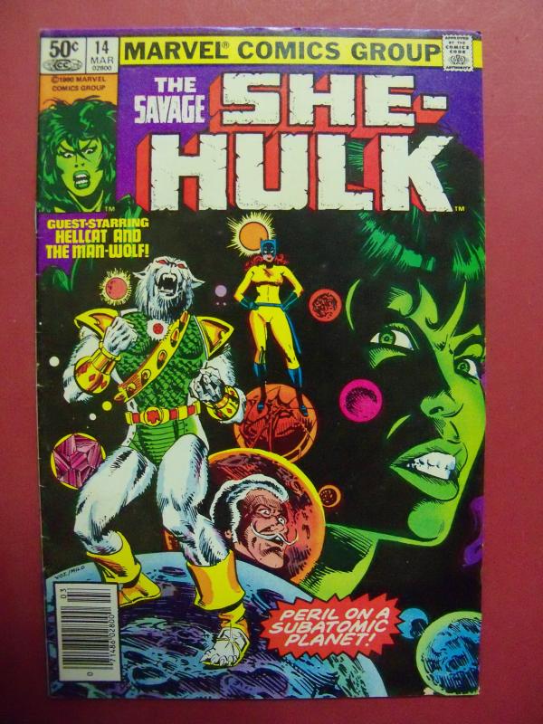 THE SAVAGE SHE-HULK #14  VF/NM (9.0) OR BETTER  MARVEL COMICS