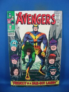 AVENGERS 30 F VF  1966  MARVEL