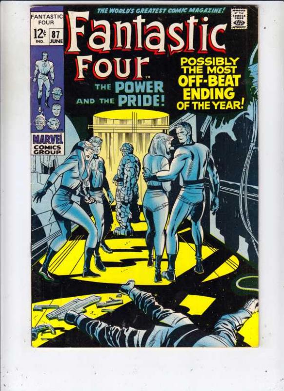 Fantastic Four #87 (Jun-69) VF/NM+ High-Grade Fantastic Four, Mr. Fantastic (...