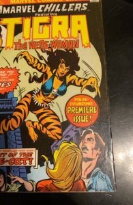 Marvel Chillers #3 (1976)tigra in her first solo series