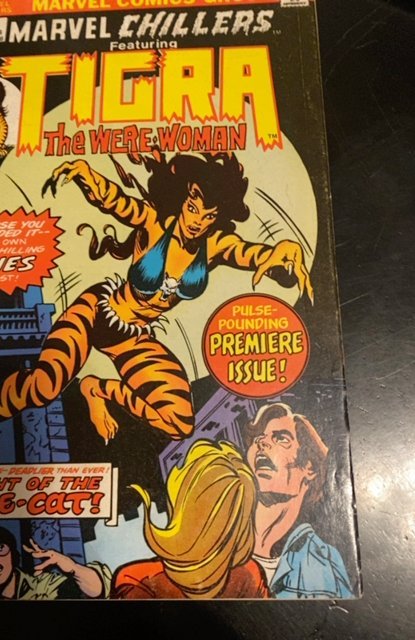 Marvel Chillers #3 (1976)tigra in her first solo series