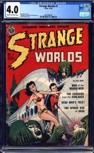 Strange Worlds #1 (Avon, 1950) CGC 4.0 - KEY