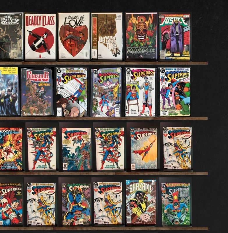 Huge Lot 140+ Comics with Superman, Micronauts, Superboy, Area 88 & More!