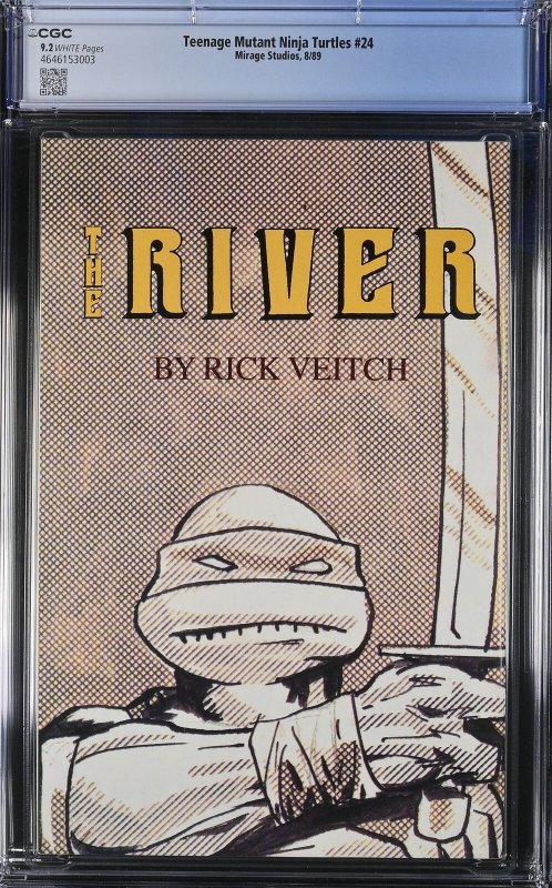 Teenage Mutant Ninja Turtles #24 (8/89) Graded CGC 9.2