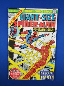 GIANT SIZE SPIDERMAN 6 VF 1975